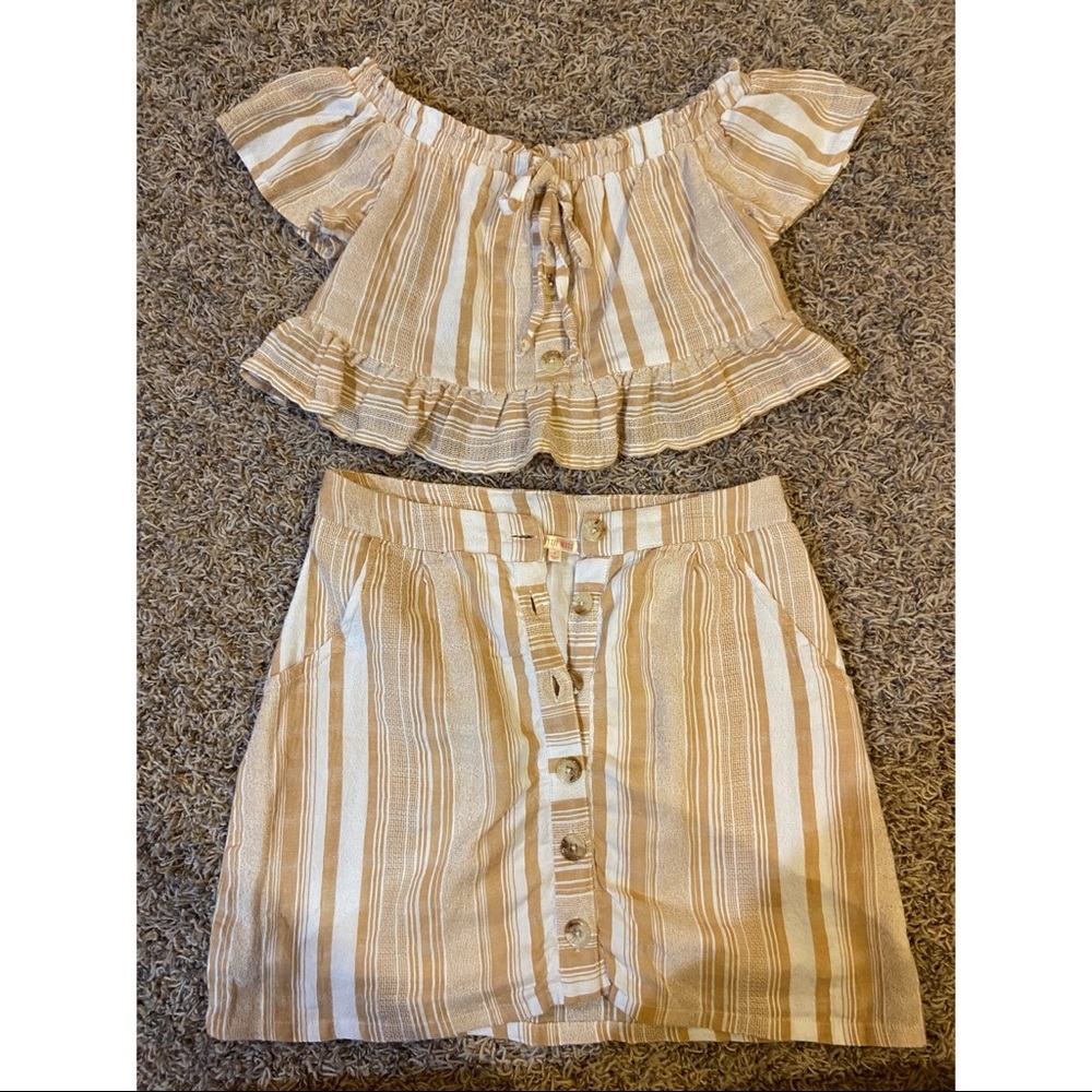 PacSun Top/Skirt Set